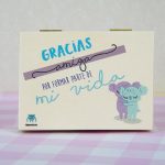 Caja gracias amiga