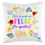 Cojín feliz