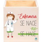 Bote de bolis enfermera